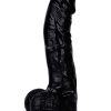 Noxxx 26cm Siyah Realistik Dildo 8