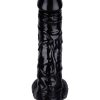 Noxxx 26cm Siyah Realistik Dildo 9