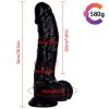 Noxxx 26cm Siyah Realistik Dildo 10