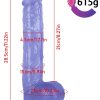 Noxxx 28cm Mavi Realistik Dildo 10