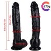 Noxxx 31,5cm Siyah Realistik Dildo 10
