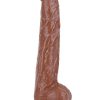 Noxxx 32cm Kahverengi Dildo 5
