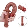 Noxxx 32cm Kahverengi Realistik Kılıç Dildo 8