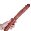 Noxxx 32cm Kahverengi Realistik Kılıç Dildo 9