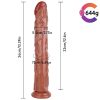 Noxxx 34cm Kahverengi Realistik Dildo 10