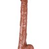 Noxxx 42cm Kahverengi Dildo 8