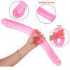 Noxxx 46cm Pembe Çift Taraflı Dildo 10