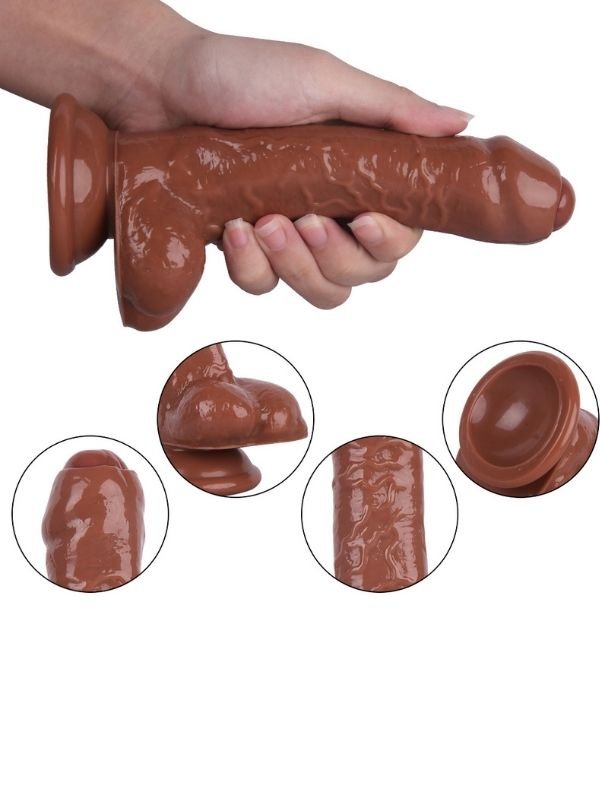 Noxxx 18cm Kahverengi Dildo 4