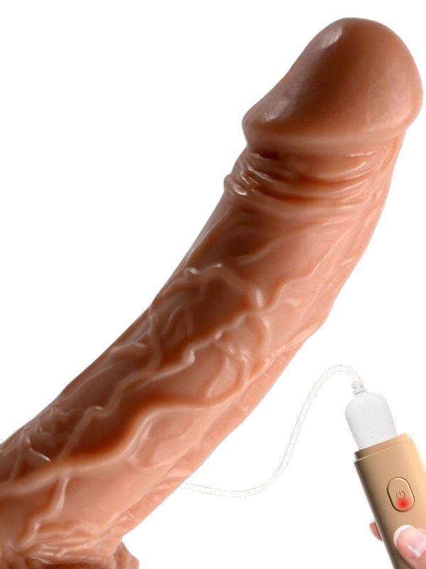 Noxxx 18cm Realistik Titreşimli Dildo 2