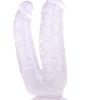 Noxxx 19cm Beyaz Çiftli Dildo 6