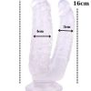 Noxxx 19cm Beyaz Çiftli Dildo 7