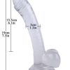 Noxxx 19cm Beyaz Dildo 6