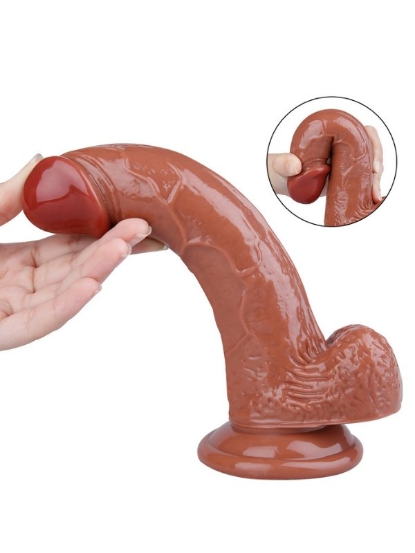 Noxxx 20cm Kahverengi Dildo 4