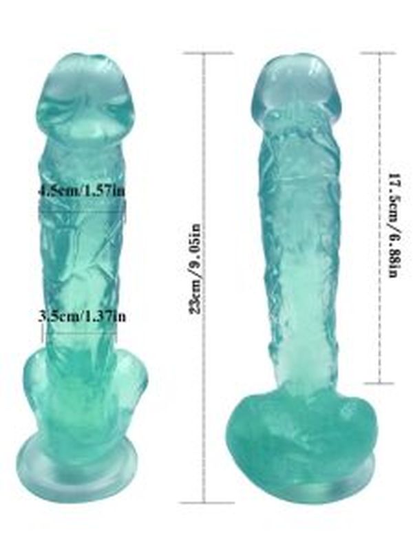 Noxxx 23cm Yeşil Dildo 5