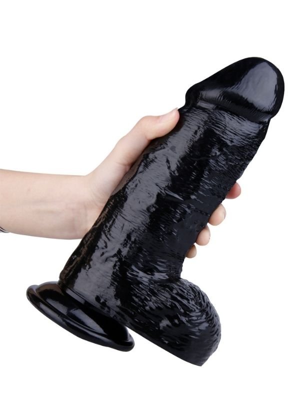 Noxxx 24cm Realistik Siyah Dildo 4