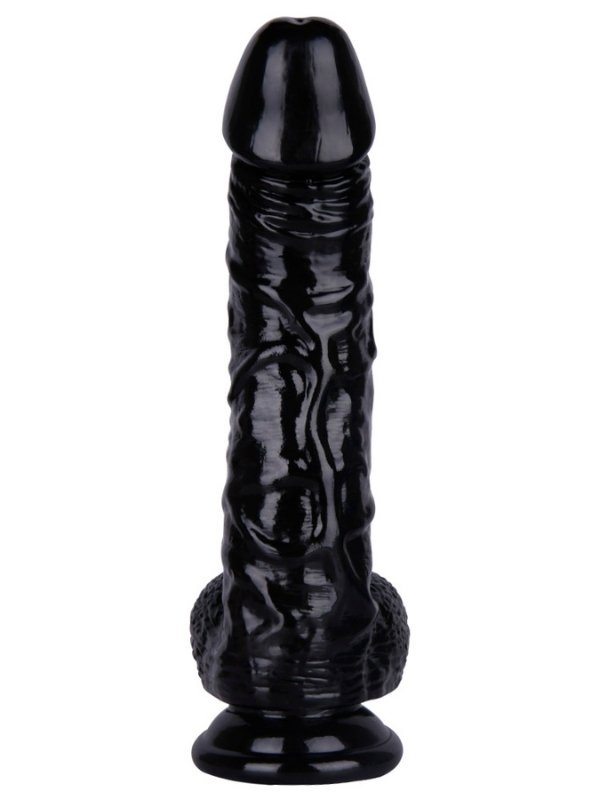 Noxxx 26cm Siyah Realistik Dildo 4