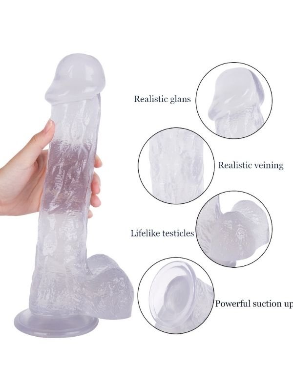Noxxx 30cm Beyaz Dildo 5