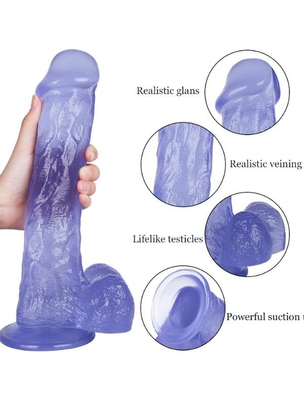 Noxxx 30cm Mor Dildo 5