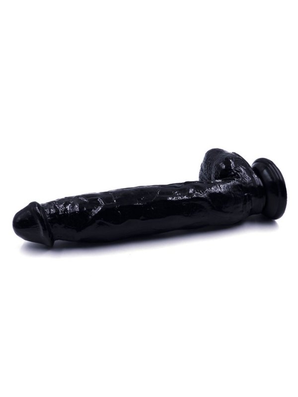 Noxxx 31cm Siyah Realistik Dildo 4