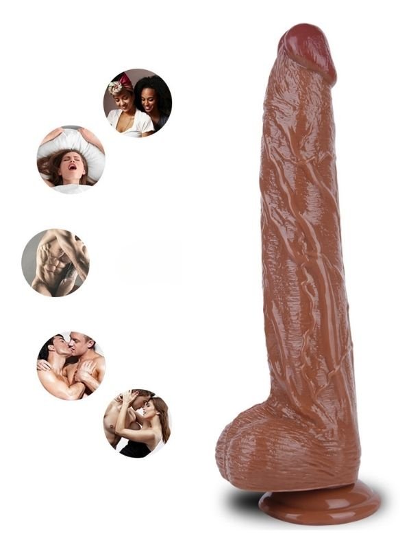 Noxxx 32cm Kahverengi Dildo 2