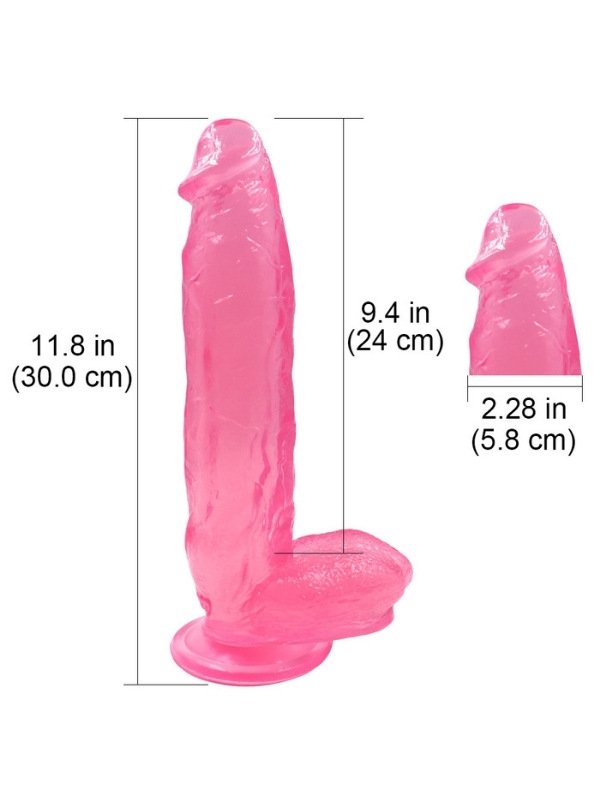 Noxxx 32cm Pembe Dildo 5
