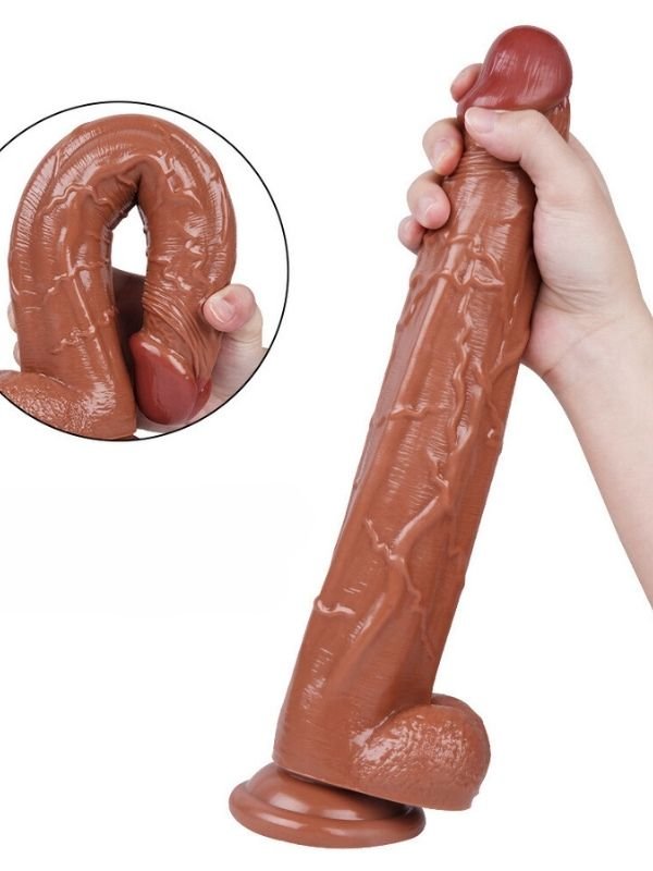 Noxxx 34,5cm Kahverengi Dildo 4
