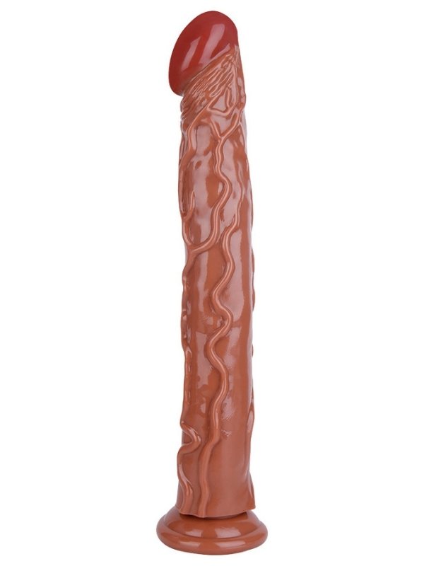 Noxxx 34cm Kahverengi Realistik Dildo 1