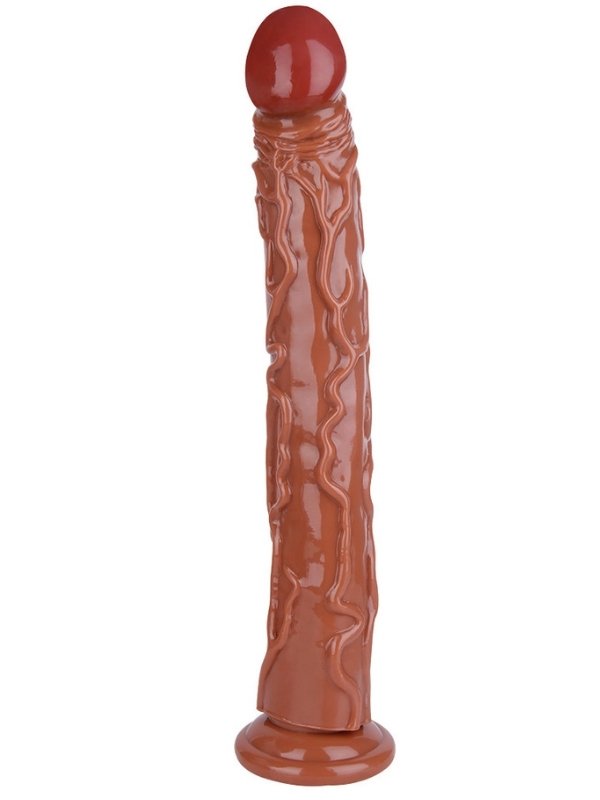 Noxxx 34cm Kahverengi Realistik Dildo 3