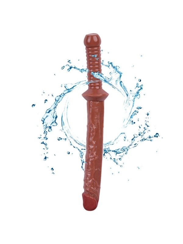 Noxxx 39cm Kahverengi Realistik Kılıç Dildo 3