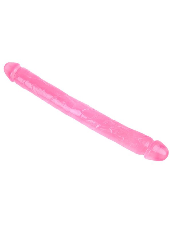 Noxxx 46cm Pembe Çift Taraflı Dildo 2