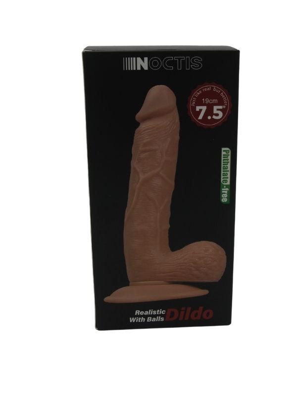Noxxx Gerçekçi Realistik Testisli Dildo 18 cm 2