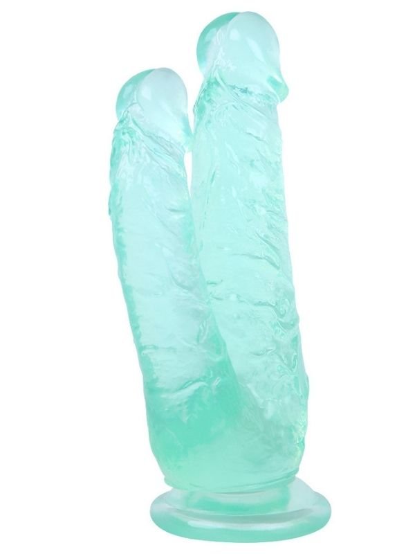 Noxxx19cm Yeşil Çiftli Dildo 2