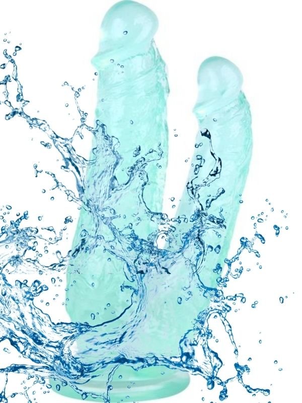 Noxxx19cm Yeşil Çiftli Dildo 4