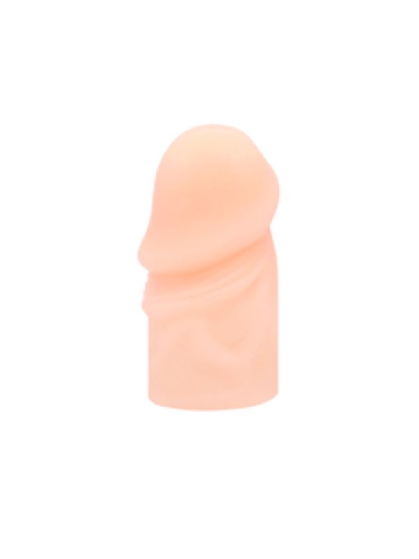 Over - Long Sleeve 3cm Dolgulu Prezervatif Realistik Penis Kılıfı 2