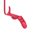 Parmak takılabilir fiziksel dildo + Gül Titreşimli 2'si 1 arada yeni tasarım parmak vibratörü 10