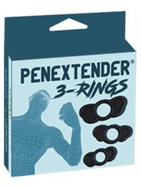 Penextender® 3 Rings 3´lü Penis Halka Seti 2