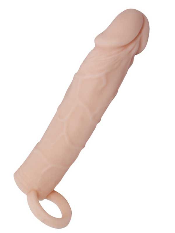 Penextender Açık Ten Renginde Penis Kılıfı 17.5 cm 2