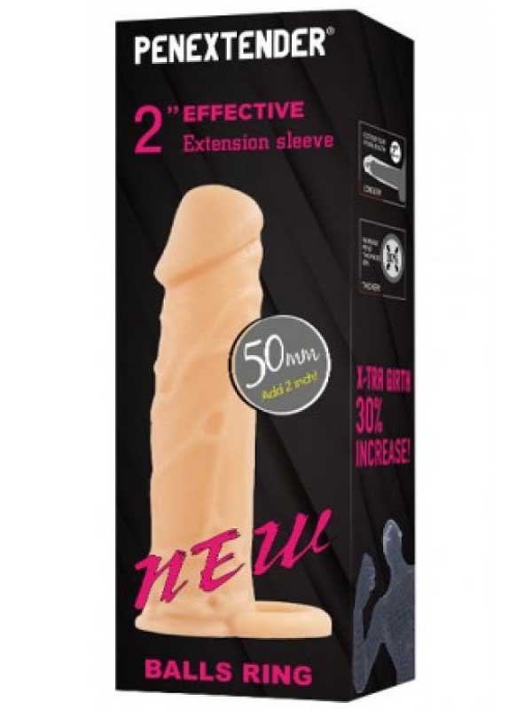 Penextender Balls Ring Testis Halkalı Penis Kılıfı 2