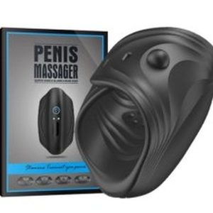 Penis Massager Super Shock Glans Exerciser Titreşimli Mastürbatör