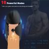 Penis Massager Super Shock Glans Exerciser Titreşimli Mastürbatör 8
