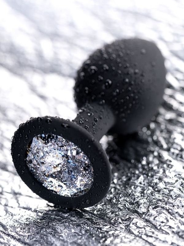 POPO Norma Anal Plug silikon siyah 7,2 cm 25 gr 5