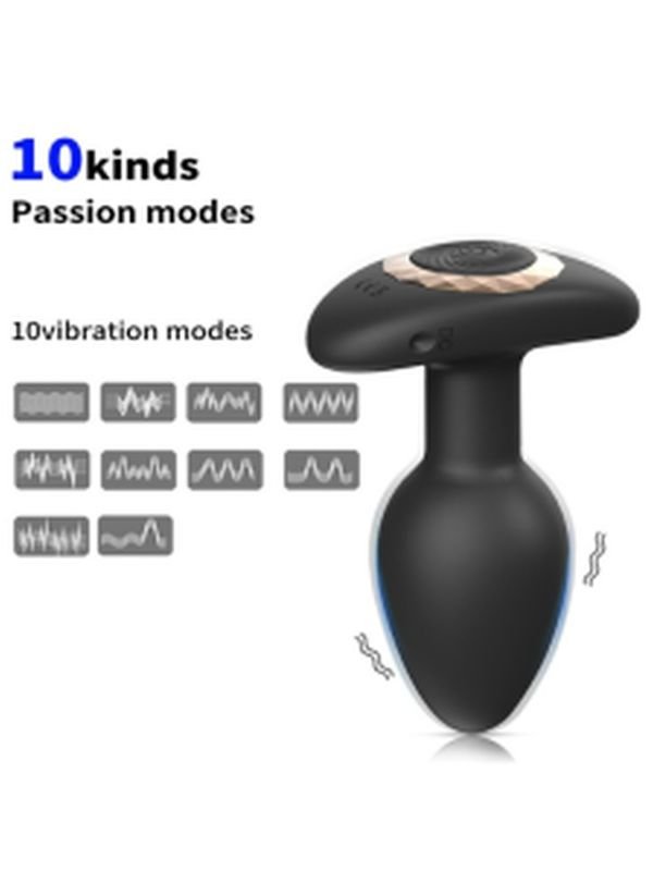 Pretty Love Kablosuz Uzaktan Kumandalı Titreşimli Anal Plug 3