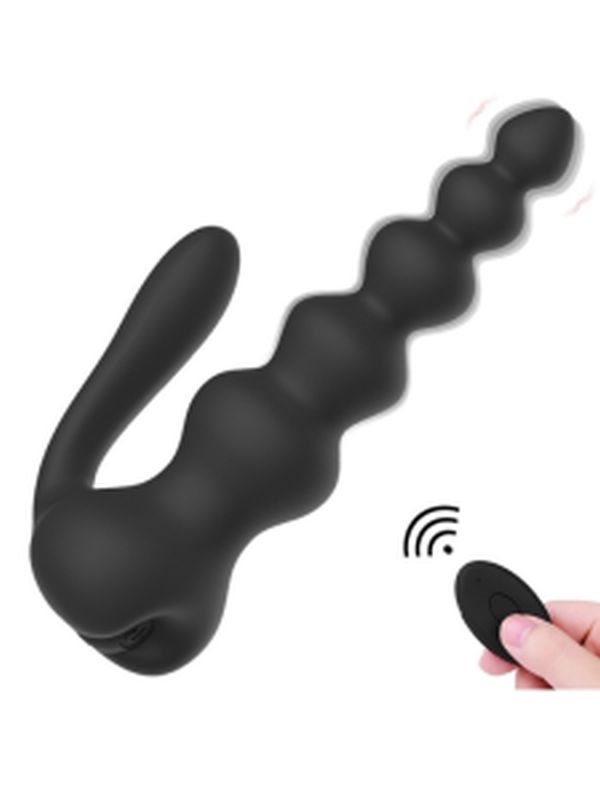Pretty Love Neue 10 Fonksiyonlu Titreşimli Anal Boncuklu Plug – Kablosuz Kumandalı 1