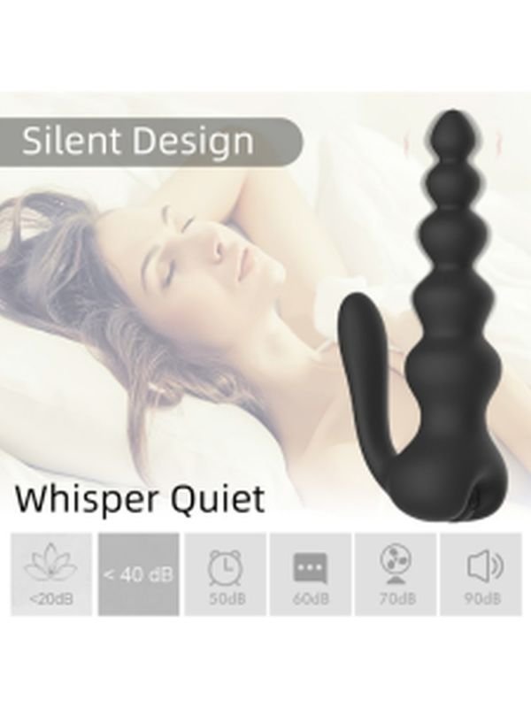 Pretty Love Neue 10 Fonksiyonlu Titreşimli Anal Boncuklu Plug – Kablosuz Kumandalı 2