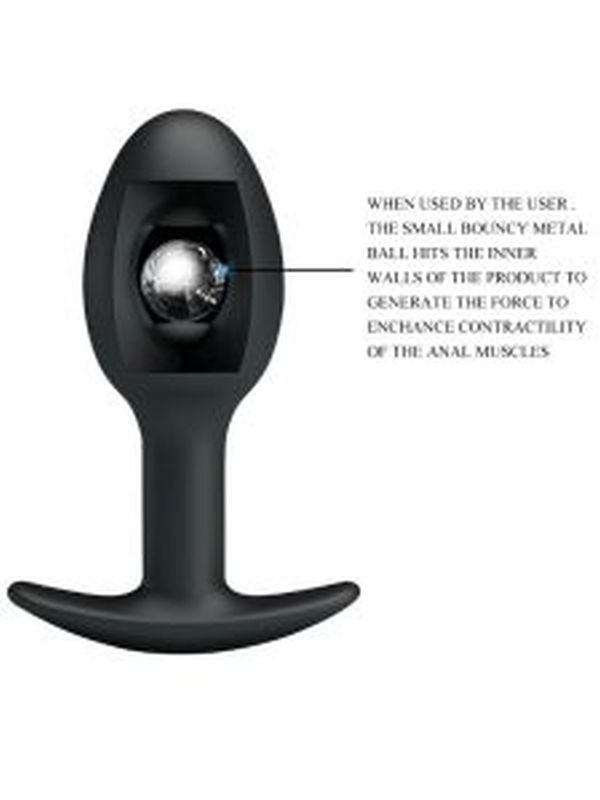 Pretty Love Special Anal Stimulation İçi Ağırlıklı Top Olan Anal Plug Tıkaç 4