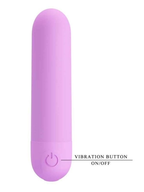 Pretty Love Stefan Mini Massager Bullet Vibratör Mor 4