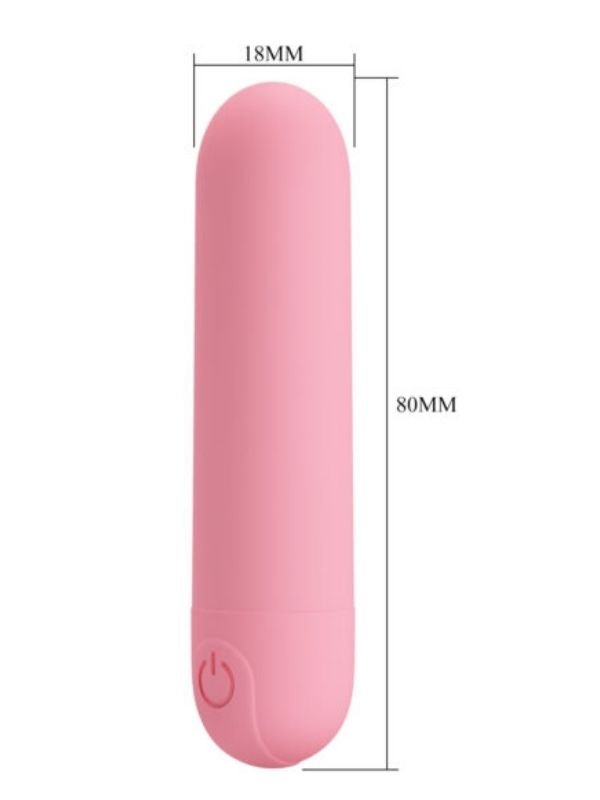 Pretty Love Stefan Mini Massager Bullet Vibratör Pembe 2