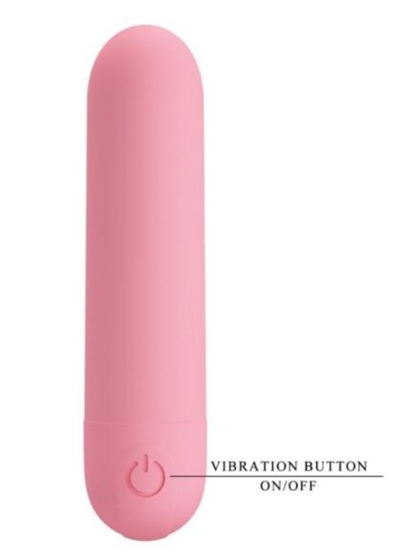 Pretty Love Stefan Mini Massager Bullet Vibratör Pembe 5