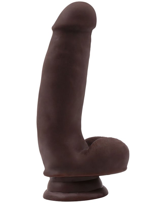 Pruriency Lord Kıkırdaklıı Gerçekçi Dildo - 17.5cm Zenci 1