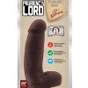 Pruriency Lord Kıkırdaklıı Gerçekçi Dildo - 17.5cm Zenci 4